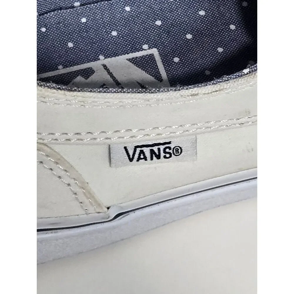 Vans Canvas Deck Shoes | Men's Size 8.5 / Women's Size 10 | White Coastal